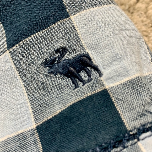 Vintage Y2K Abercrombie & Fitch Gingham Micro Mini Skirt - Picture 4 of 8